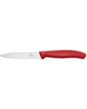 Нож за плодове Victorinox - Swiss Classic, 10 cm, червен -1