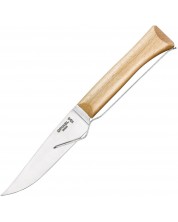 Нож за сирена с вилица Opinel -  12.5 cm, бук -1
