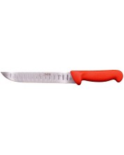 Нож сантоку за обезкостяване JMB - H2-grip, 17.5 cm, червен