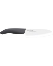 Нож Сантоку KYOCERA  - Bio, бял/черен, 14 cm