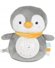 Нощна лампа и прожектор Moni Toys - Snuggly, Penguin