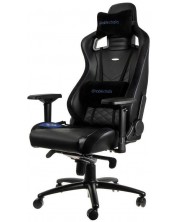 Гейминг стол noblechairs - EPIC, черен/син -1