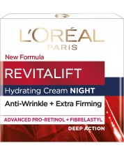 L'Oréal Revitalift Нощен крем за лице, 50 ml