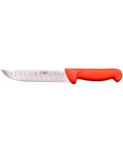 Нож за обезкостяване с право острие JMB - H2-Grip, 15 cm, червен