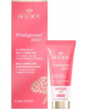 Nuxe Prodigieuse Boost Комплект - Копринен крем и Нощен балсам, 40 + 15 ml (Лимитирано) -1