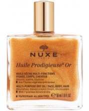 Nuxe Huile Prodigieuse Сухо масло със златисти частици, 50 ml