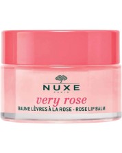 Nuxe Very Rose Балсам за устни, с роза, 15 g