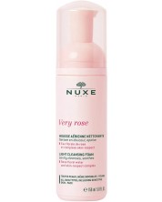 Nuxe Very Rose Нежна почистваща пяна за лице, 150 ml