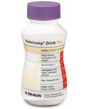 Nutricomp Drink Ентерална храна за пиене, ванилия, 4 x 200 ml, B. Braun -1