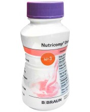 Nutricomp Drink Ентерална храна за пиене, ягода, 4 x 200 ml, B. Braun
