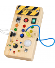 Образователна играчка Smart Baby - Електрическо табло с активности -1