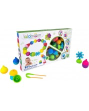 Образователна играчка Lalaboom - Baby Pop Beads, 36 части