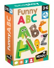 Образователна игра Headu Montessori - Забавна азбука (английска) -1