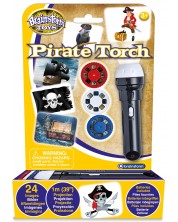 Образователна играчка Brainstorm - Фенерче с прожектор, Пирати