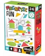 Образователна игра Headu Montessori - Забавни магнити -1
