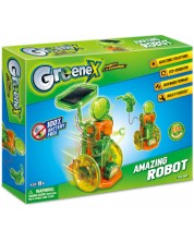 Образователен STEM комплект Amazing Toys Greenex - Соларен робот -1
