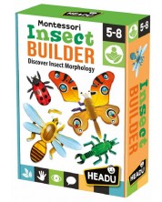 Образователна игра Headu Montessori - Строител на насекоми -1