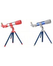 Образователен комплект Guga STEAM - Детски телескоп с различни увеличения, асортимент
