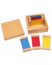 Образователен комплект Smart Baby - Цветни плочки на Монтесори, малък комплект