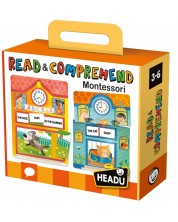 Образователна Монтесори игра Headu - Прочети и разбери -1