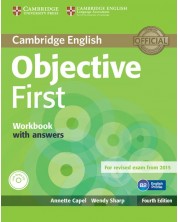 Objective First 4th Edition Workbook with Answers (учебна тетрадка с отговори и Аudio CD) -1