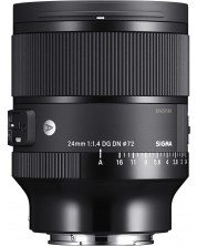 Oбектив Sigma - 24mm, f/1.4 DG DN Art, за Sony E/FE