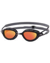 Очила за плуване Zoggs - Predator Titanium, черни/оранжеви -1