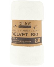 Одеяло Dilios - Velvet Bio, 130 x 170 cm, екрю