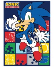 Одеяло Sega Games: Sonic the Hedgehog - Sonic the Hedgehog -1