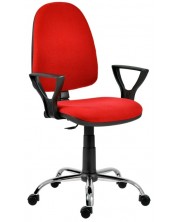 Офис стол Antares - Megane LX CR C02, червен -1