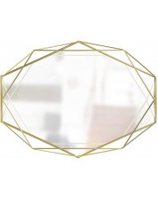 Огледало за стена Umbra - Prisma, месинг -1