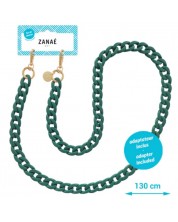 Огърлица за смартфон Zanae - Mate emerald, размер L, зелена -1