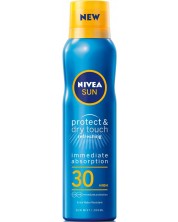 Nivea Sun Охлаждащ спрей Protect & Dry Touch, SPF 30, 200 ml