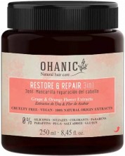 Ohanic Restore & Repair Маска за възстановяване за суха и увредена коса, 250 ml
