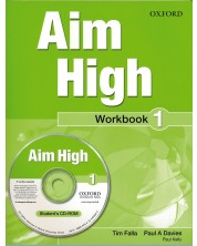 Тетрадка по английски език за 9 - 12. клас Aim High 1 WB PK