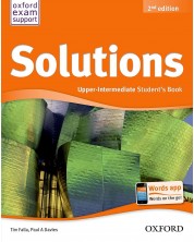 Solutions Upper-Intermediate Student's Book (2nd Edition) / Английски език - ниво B2: Учебник -1