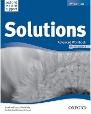 Solutions Advanced Workbook and Audio CD Pack (2nd Edition) / Английски език - ниво C1: Учебна тетрадка и CD аудио -1