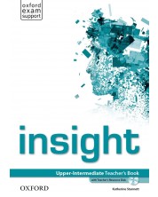 Insight Upper-Intermediate Teacher's Book & DVD-ROM / Английски език - ниво  Upper-Intermediate: Книга за учителя + DVD -1