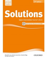 Solutions Upper-Intermediate Teacher's Book & CD-ROM Pack (2nd Edition) / Английски език - ниво B2: Книга за учителя и CD-ROM -1