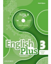 English Plus Level 3 Teacher's Book with Teacher's Resource Disk and access to Practice Kit (Bulgaria Edition) / Английски език - ниво 3: Книга за учителя с материали -1