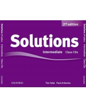 Solutions Intermediate Class CD (2nd Edition) / Английски език - ниво B1: 3 CD аудио -1