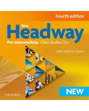 New Headway 4E Pre-Intermediate Class Audio CDs / Английски език - ниво Pre-Intermediate: 3 CD -1
