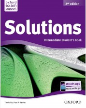 Solutions Intermediate Student's Book (2nd Revised Edition) / Английски език - ниво B1: Учебник -1