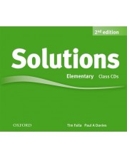 Solutions Elementary Class CD (2nd Edition) / Английски език - ниво A1: 3 CD аудио -1