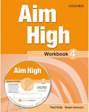 Тетрадка по английски език за 9 - 12. клас Aim High 4 WB PK