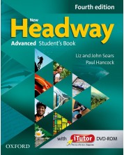 New Headway 4E Advanced Student's Book Pack & iTutor DVD-ROM / Английски език - ниво Advanced: Учебник + DVD -1