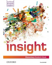 Insight Elementary Student's Book / Английски език - ниво Elementary: Учебник -1