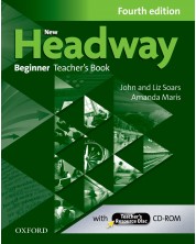 New Headway 4E Beginner Teacher's Book + CD / Английски език - ниво Beginner: Книга за учителя + CD -1