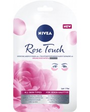 Nivea Rose Touch Околоочна маска, 1 брой -1