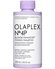 Olaplex Тониращ шампоан за възстановяване на руса коса No. 4P, 250 ml